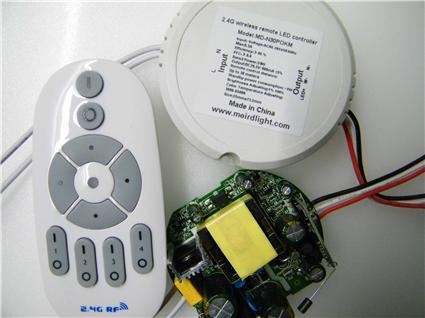 LED wireless remote control lights